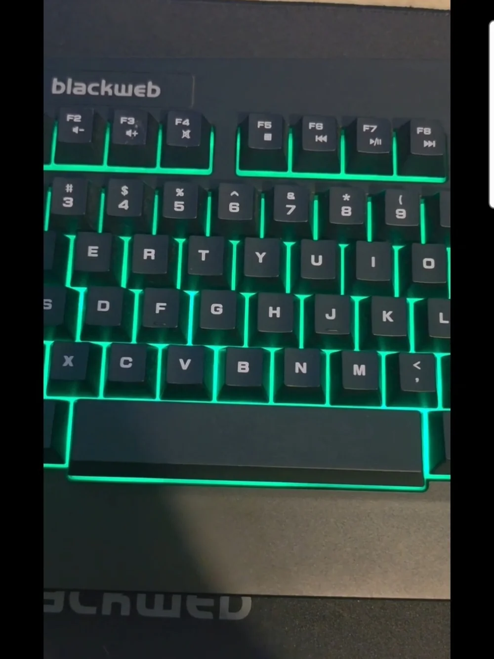 Blackweb Keyboard And MousePad